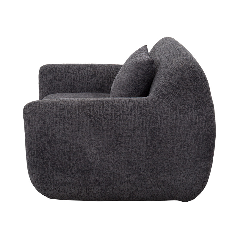 Sofa Tunggal Gaya Pelukan Buih Penuh dengan Fabrik Chenille Berat dan Corak Jacquard Halus Sofa Tunggal Gaya Pelukan Buih Penuh dengan Fabrik Chenille Berat dan Corak Jacquard Halus