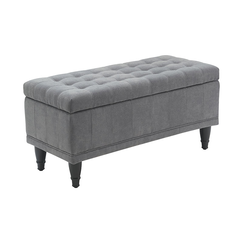 Bagaimanakah pilihan bahan untuk upholsteri ottoman storan memberi kesan kepada ketahanan dan daya tarikan estetiknya?