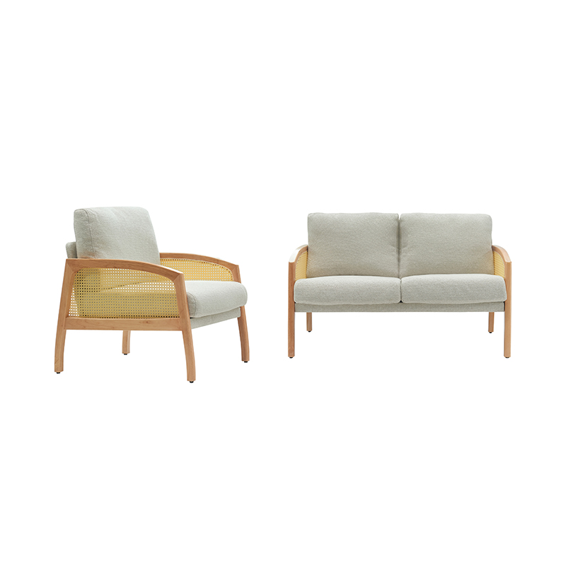 Sofa Linen Armrest Rotan